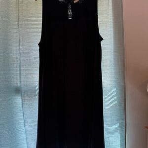 Elegant Black Sleeveless Dress